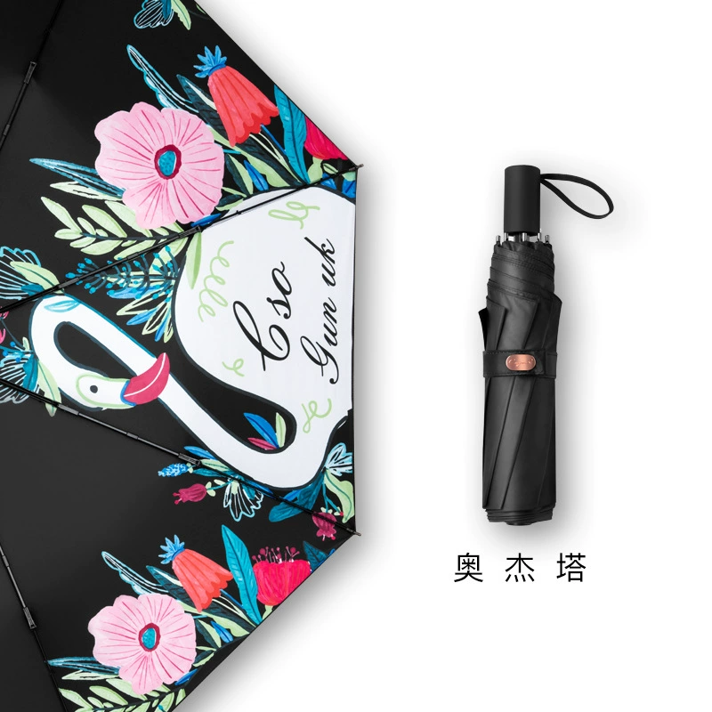 Umbrella solar-powered, sun protection, UV protection