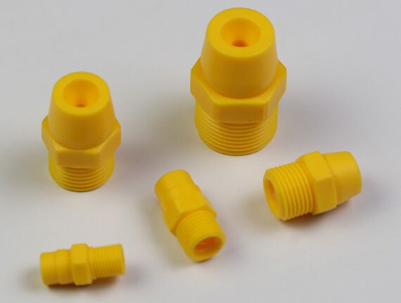 河南4分塑料工业喷嘴，实心锥形 扇形雾化喷嘴，加湿清洗喷头