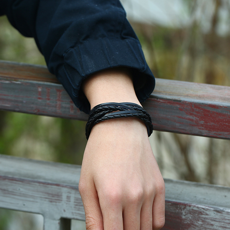 Mode Geometrisch Keine Intarsien Unisex Armbänder display picture 4