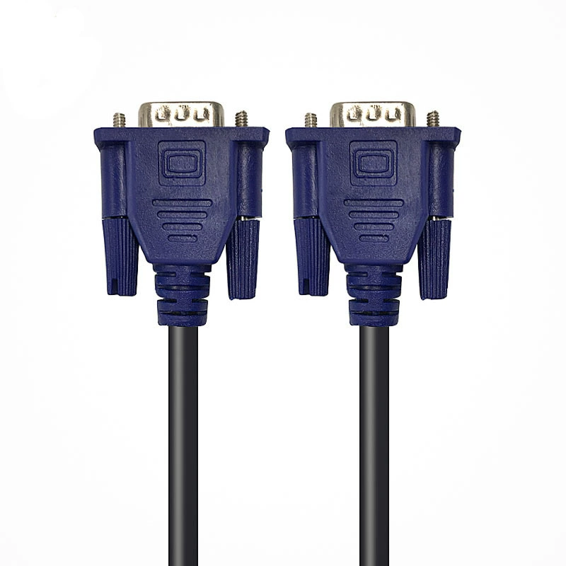 Оптовая оригинальная 1,5 м VGA кабель 4+5 -сердцевина высокое -четкость видеокабель компьютер подключение к телевизору шейдеры дата кабель