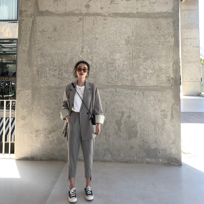 Costume femme en Mélange de coton - Ref 3333888 Image 11