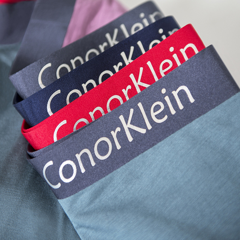 Source factory ConorKlein man modal Underwear Solid ventilation No trace Boxer aliexpess
