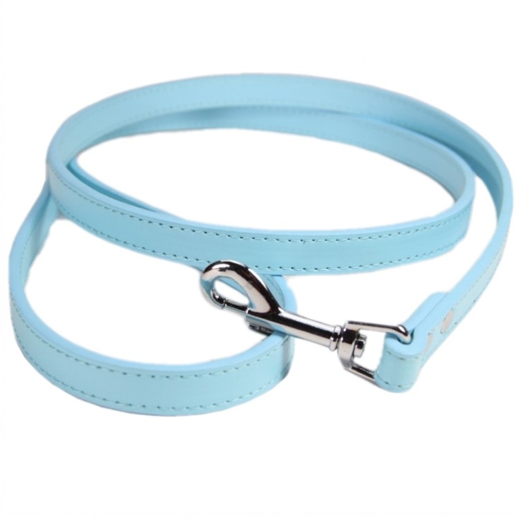 Solid Color Pattern All Seasons Fashion Pu Leather Solid Color Diamond Pet Collar