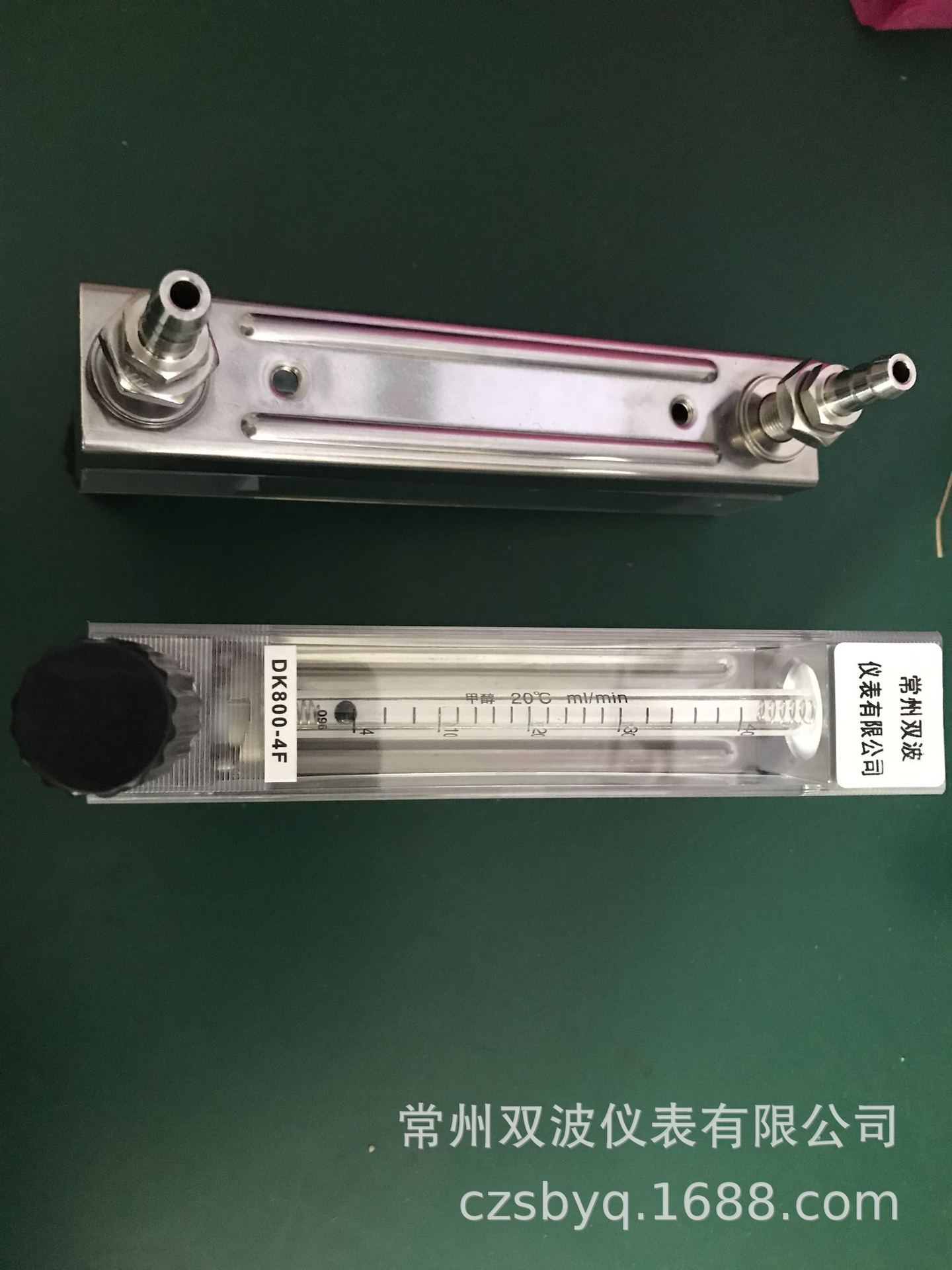 KD800耐腐型玻璃转子流量计法兰连接