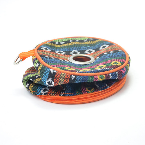 Outdoor portable paper towel drawer car household paper roll box camping picnic roll paper towel bag ethnic style color