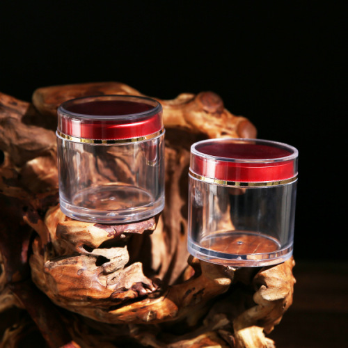 Food grade double-layer acrylic bottle, Panax notoginseng dendrobium bottle, American ginseng and wolfberry health product bottle 88*85