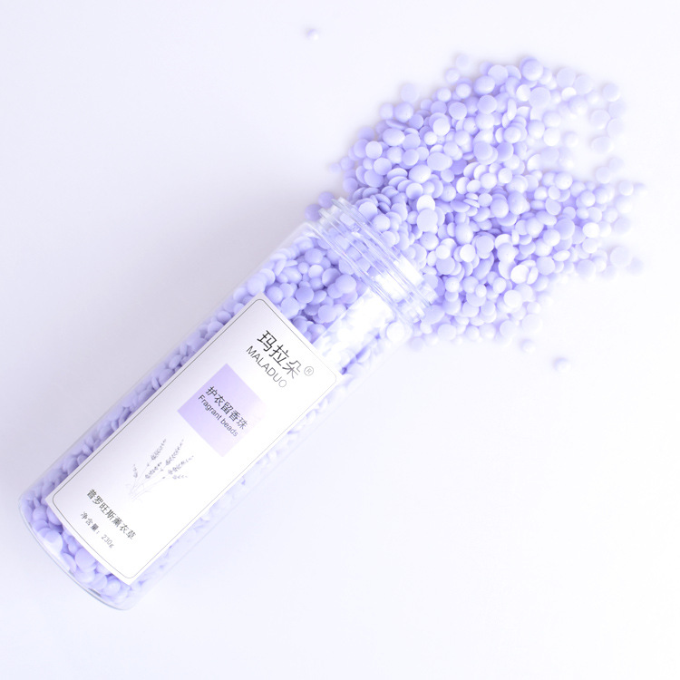 Wholesale clothing fragrance beads 230g laundry fragrance balls long-lasting fragrance clothing softener beads manufacturer