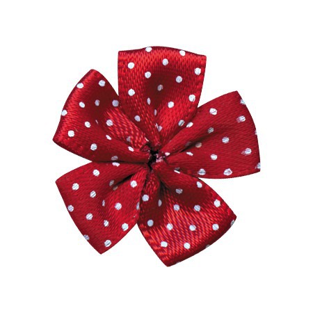 Yao Ming cinta tejida a mano 2,2 cm cinta flor ropa horquilla decoración pequeña flor lazo pelo arco pequeña flor