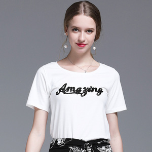 T-shirt Women’s New Summer Women’s Fashion Heart T-shirt