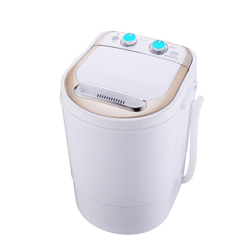 Small Mini Washing Machine Semi-Automatic with Fast Spin Dry, Small Washing Machine, Socks Machine, Includes Drainage, Factory Wholesale