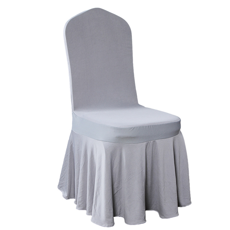 柯橋廠家直供   太陽裙擺彈力椅套 婚慶宴會酒店貴賓椅子套