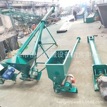 武漢自動化加厚圓管沙子螺旋提升機上料機 石膏粉提升機生產廠家