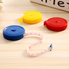 Plastic tape measure small leather ruler measuring clothes ruler factory direct sales plastic soft ruler automatic telescopic tape measure measurement ruler