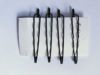 The new black one -word pinch, the top clip hairpin hair jewelry foreign trade explosion model