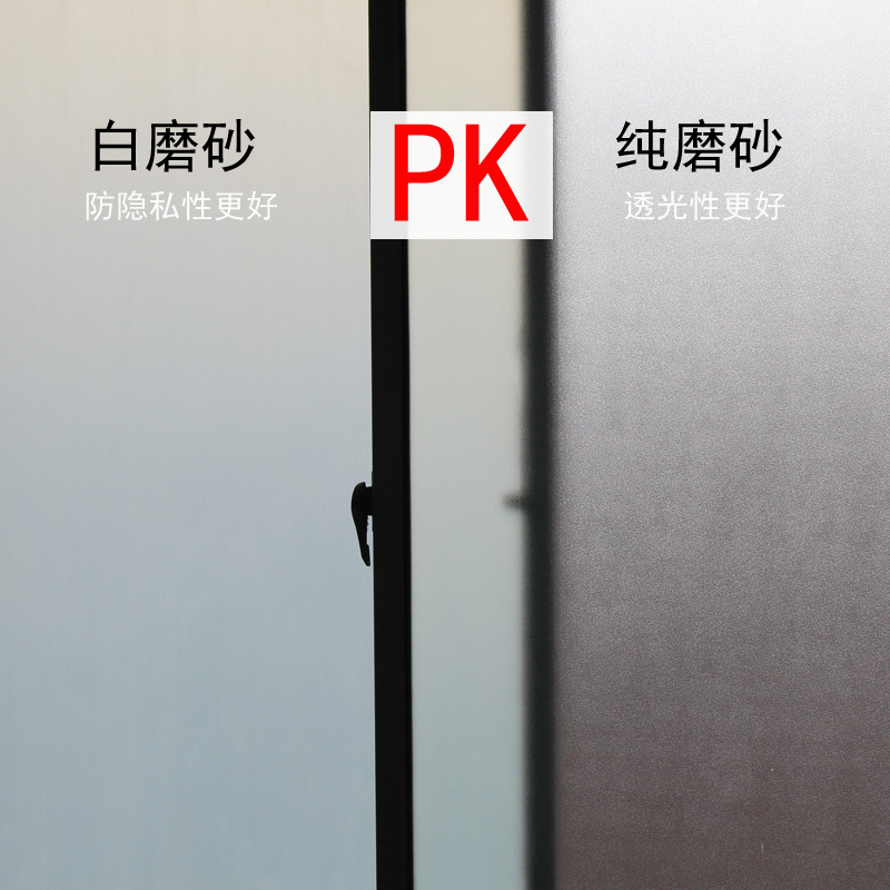 加厚靜電玻璃貼膜防曬透光不透明辦公室浴室衛生間防隱私玻璃窗戶