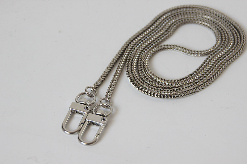 Metal Material All Seasons Metal Solid Color Single Shoulder Strap Bag Chain