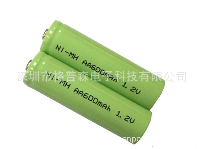 厂家直供1.2V AA600mAh 超低自放电充电电池 5号镍氢电池