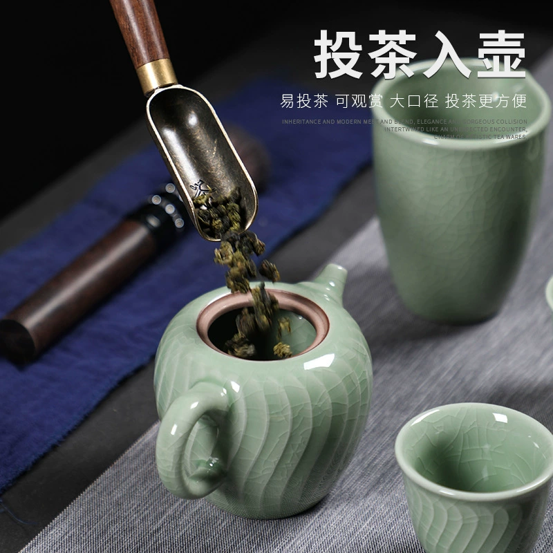 Creative tea set, ceramic tea cup, teapot