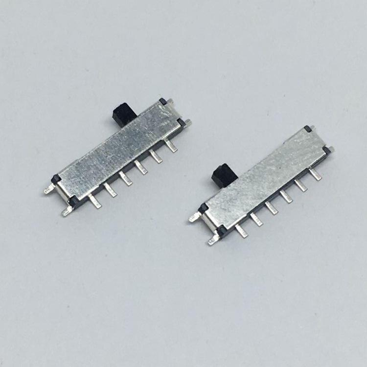 四档贴片拨动开关 贴片开关四档 10脚小拨动开关 4档贴片拨动开关