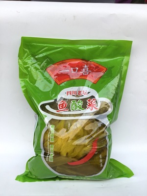 四川特産壹口喜老壇酸菜2.5kg.6袋酸菜魚.火鍋魚料量大從優