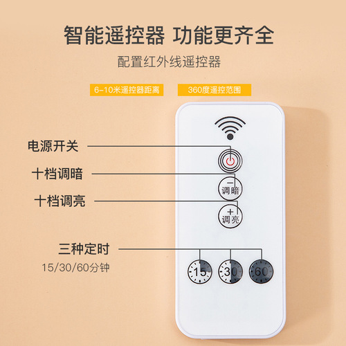 LED remote control plug-in smart induction night light bedroom corridor creative energy-saving logo custom gift