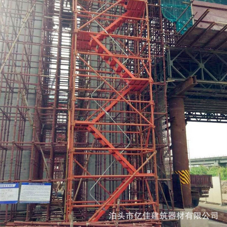 厂家 桥梁安全爬梯 安全爬梯 墩柱爬梯 香蕉式安全爬梯