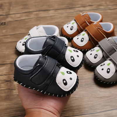 Baby prewalker toddlers shoes baby boys and girls shoes walking shoes rubber soft soles antiskid month old baby shoes