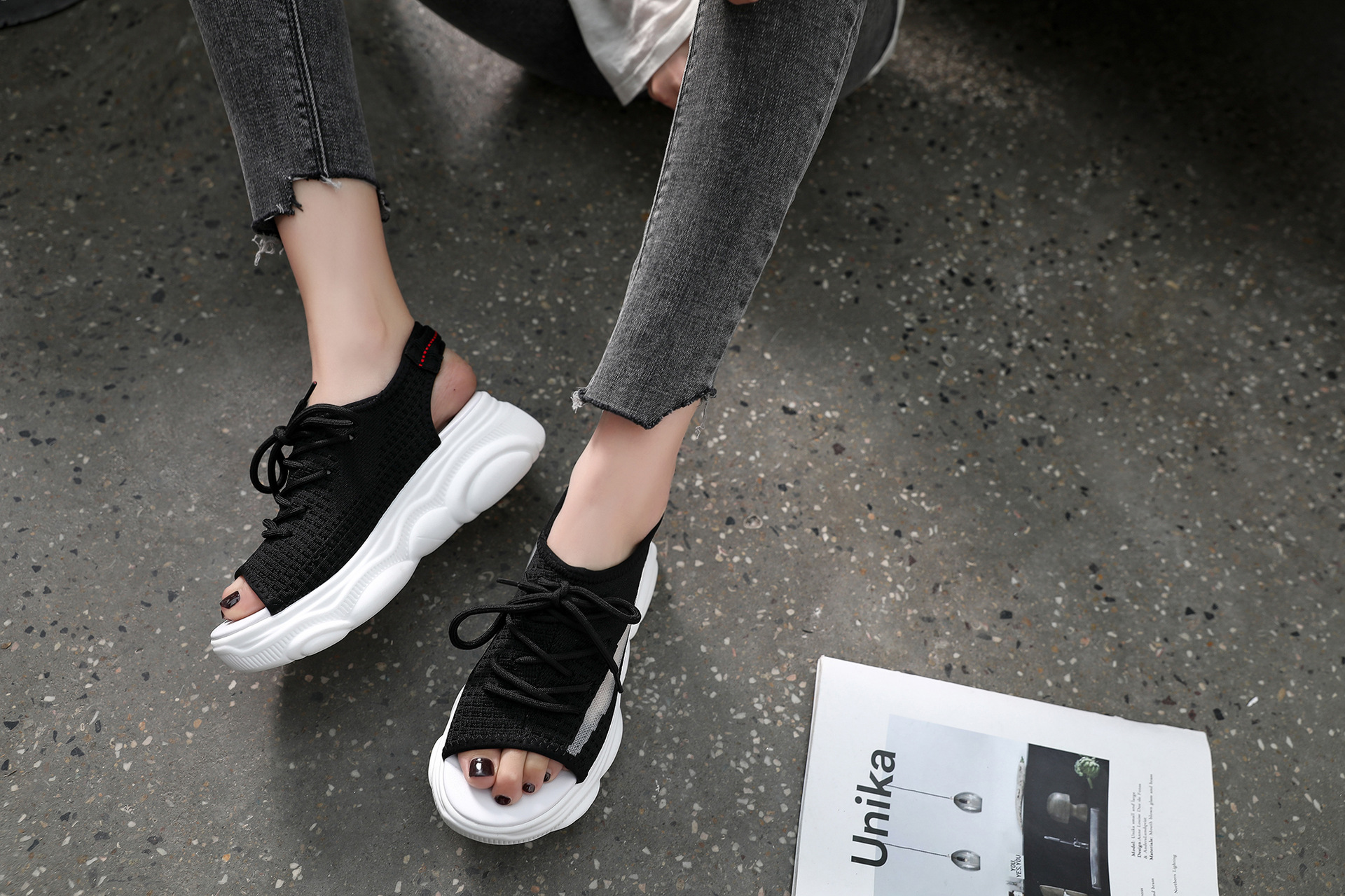 Chaussures été pour femme en Composé - Ref 3346949 Image 34