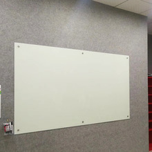 无边框磁性玻璃白板 教学会议写字白板 办公磁性单面白板