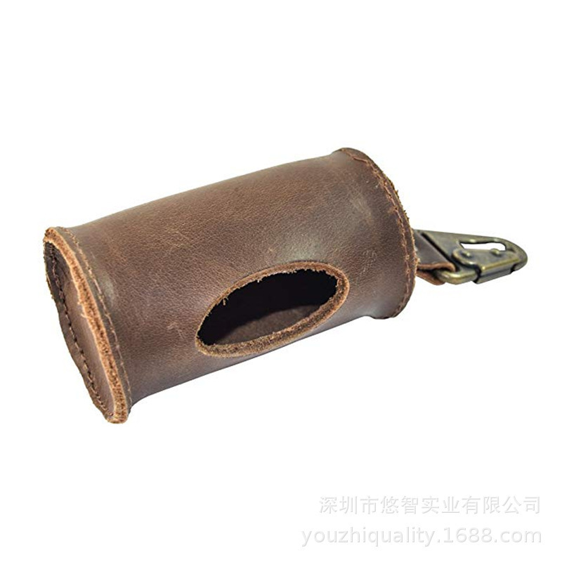 Real belt buckle portable garbage bag repeated use garbage can pull pet poop garbage bag