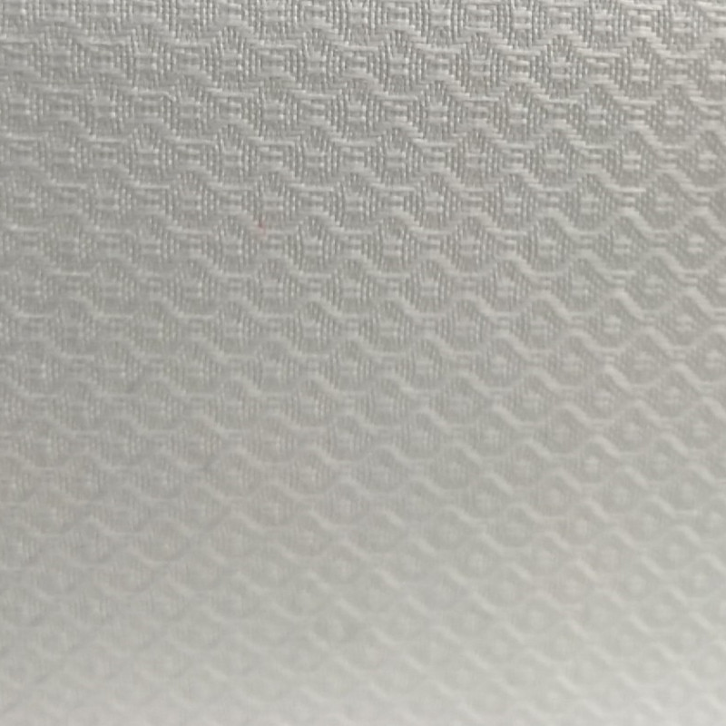 厂家直销蜂窝纹跆拳道服涤棉提花布提花面料运动面料漂白