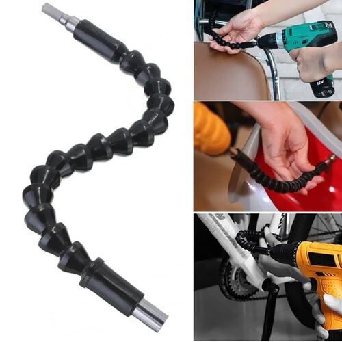 295mm universal flexible shaft flexible shaft rechargeable drill connecting rod electric drill electric screwdriver bit extension rod