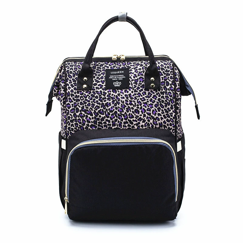 LEQUEEN Fashionable universal capacious backpack for mother and baby to go out