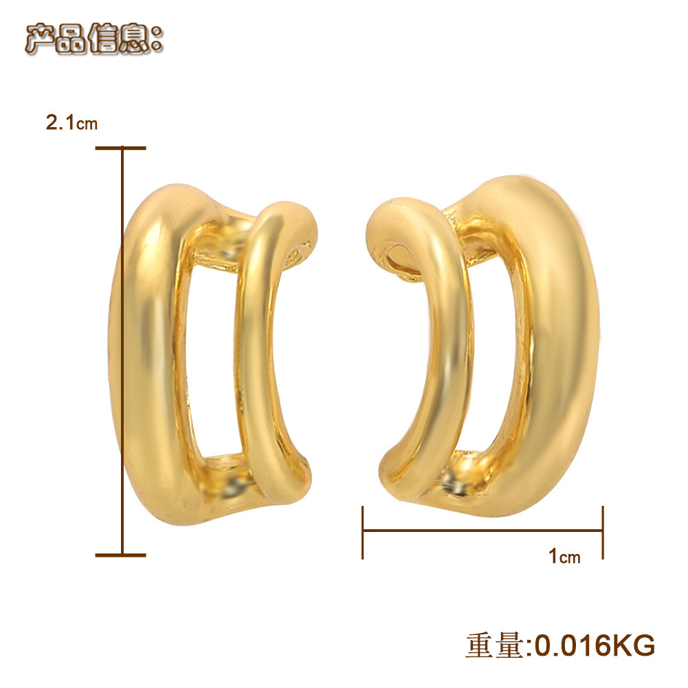 Alloy Diamond Ear Clips display picture 12