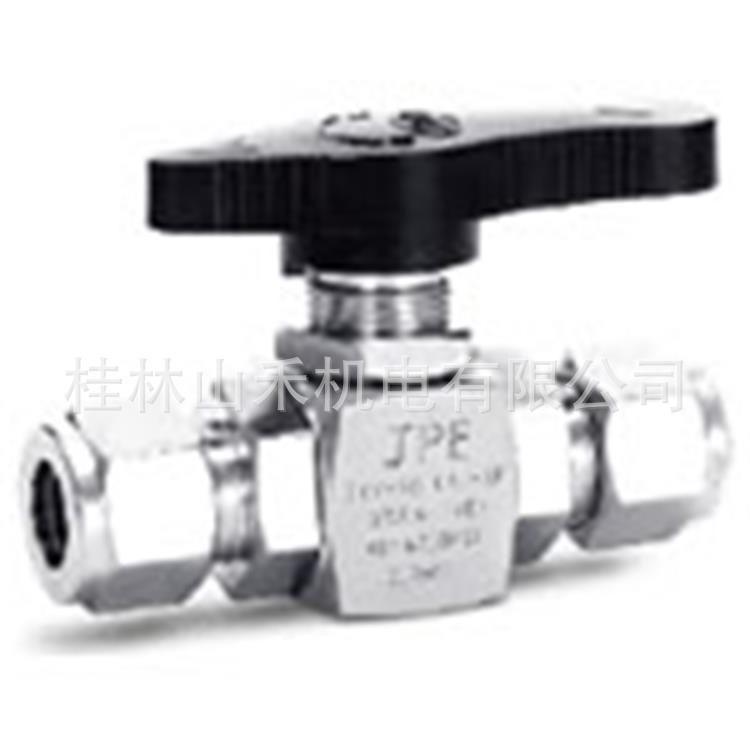 优势供应中国台湾沅亨(JPE)三片式直通球阀C-3BV-S6-02J-6P