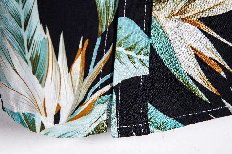 Comercio exterior del sitio web transfronterizo de eBay Dunhuang 2023 camisa floral de manga corta casual de verano para hombres camisa CS116