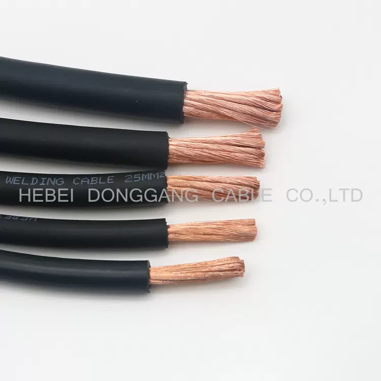 电焊机电缆，国标电焊线，铜芯电焊机焊接电缆线25平方