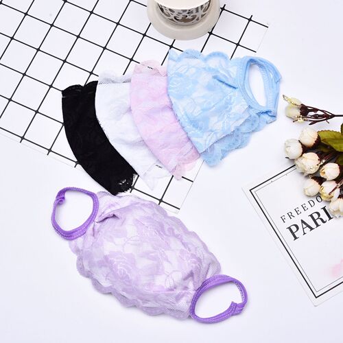 Four Seasons Lady Thin Lace Sunscreen Riding Sunshade Fashion Pure Cotton
