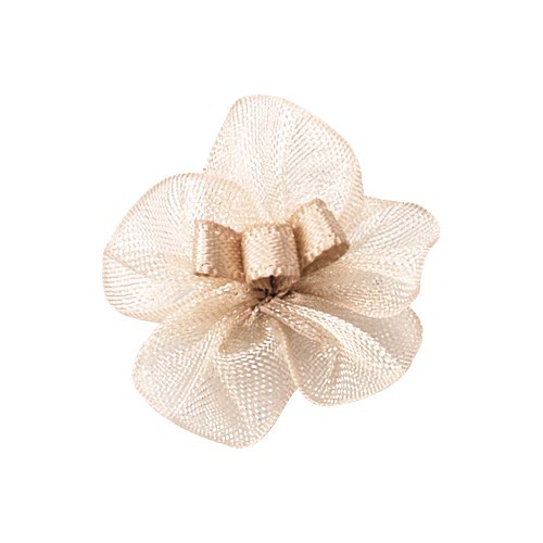 Yao Ming cinta flor decoración hecha a mano 2,2 cm ancho cinta flor accesorios de bricolaje regalo embalaje ropa interior ropa cinta pequeña flor