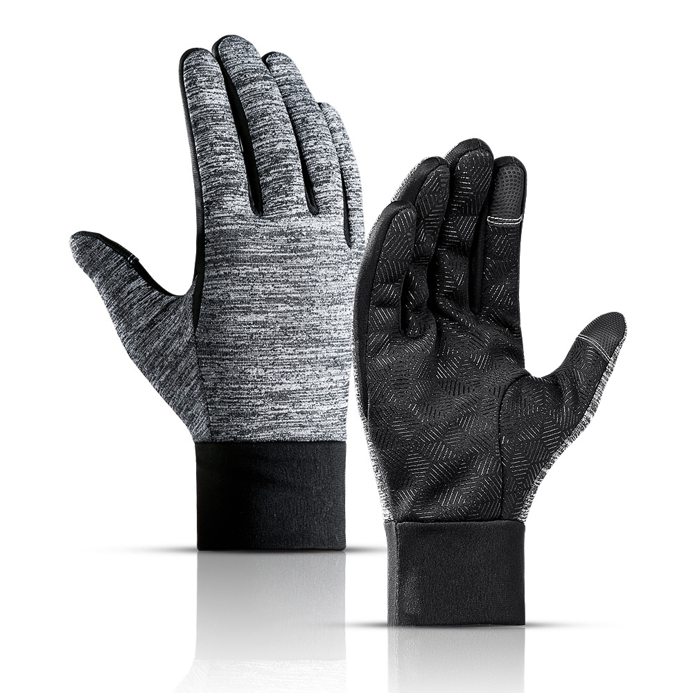 Travel keep warm demi-season waterproof universal ski gloves for men…