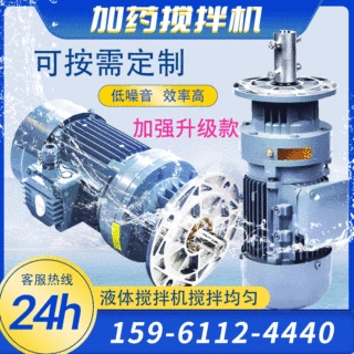 厂家供应沐浴露搅拌机水处理立式搅拌设备BLD10-17-1.1
