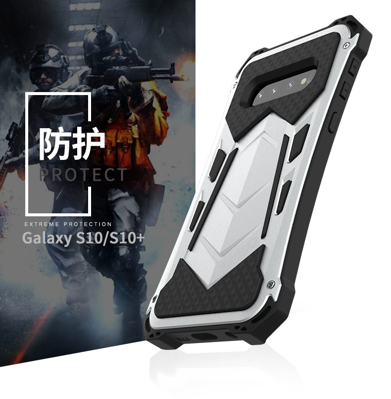 R-Just Armor Ghost Warrior IP54 Waterproof Case Extreme Protection System for Samsung Galaxy S10 Plus & Samsung Galaxy S10