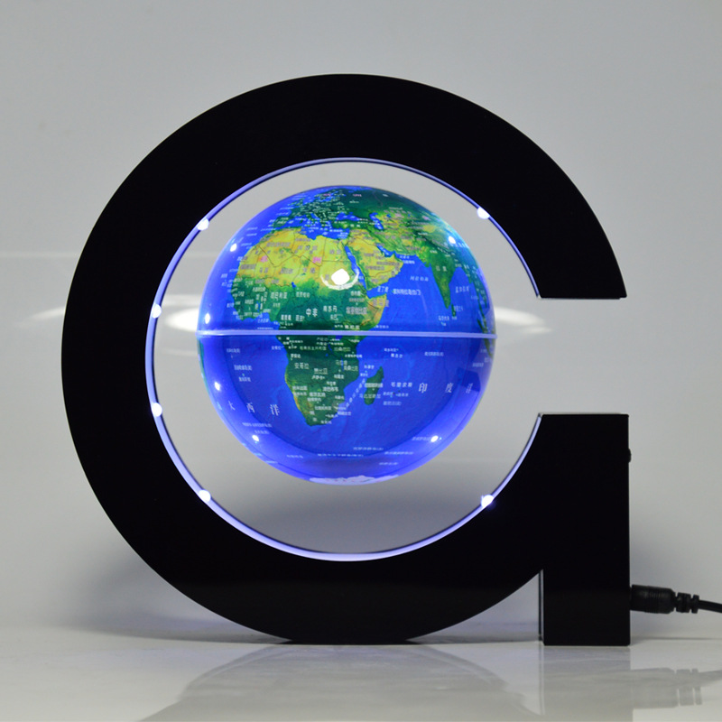 Globe terrestre levitation 4 pouces lumineux - Ref 3423912 Image 3