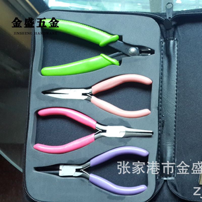 厂家直销张家港钳子 组套珠宝工具迷你钳手工紧线钳耐磨碳钢断线