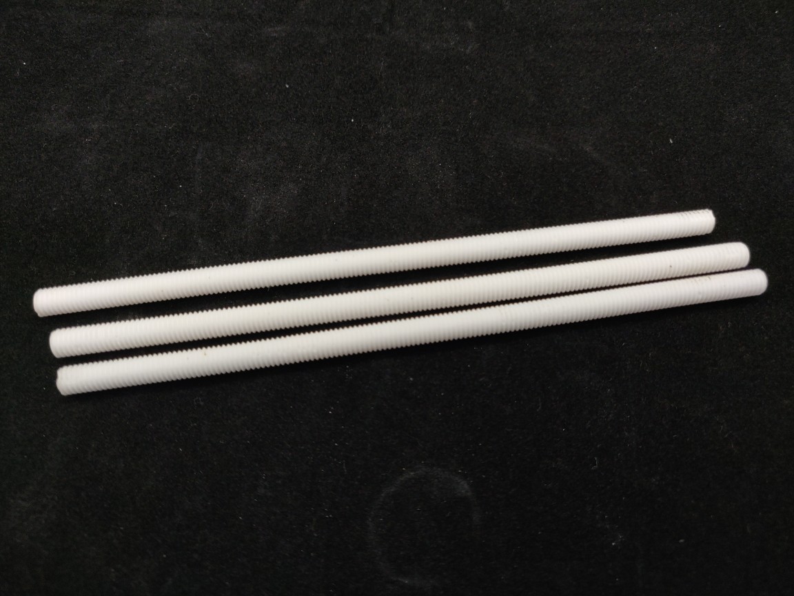 95瓷陶瓷棒 氧化铝陶瓷螺纹棒 规格定制氧化铝陶瓷棒厂家批发