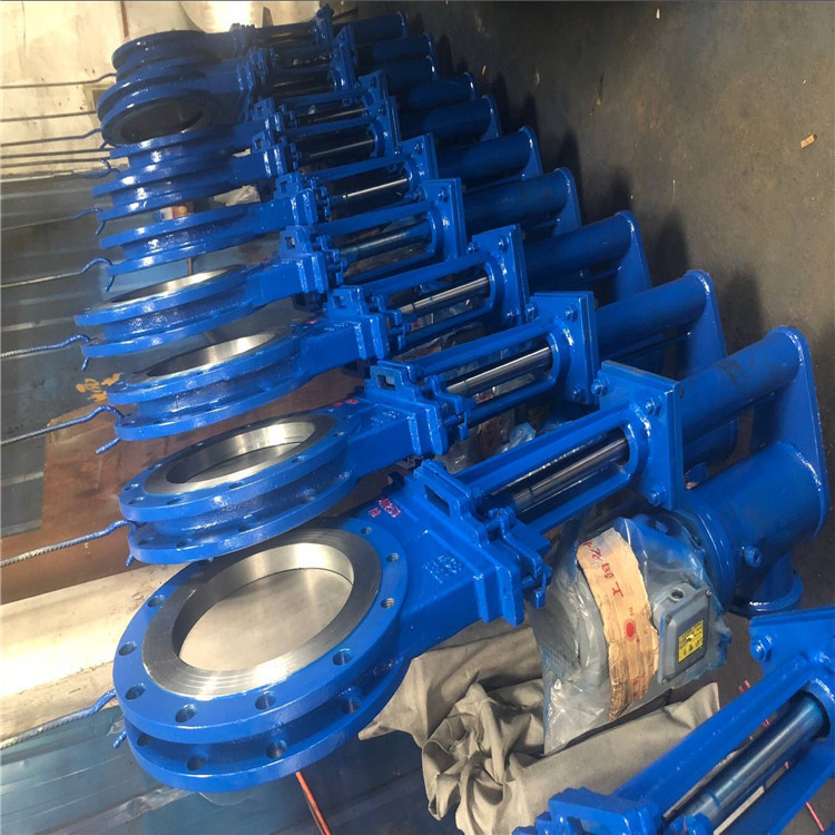 PZ273H-10/16C 电液动插板阀 铸钢刀型浆液阀 DN50-DN1000