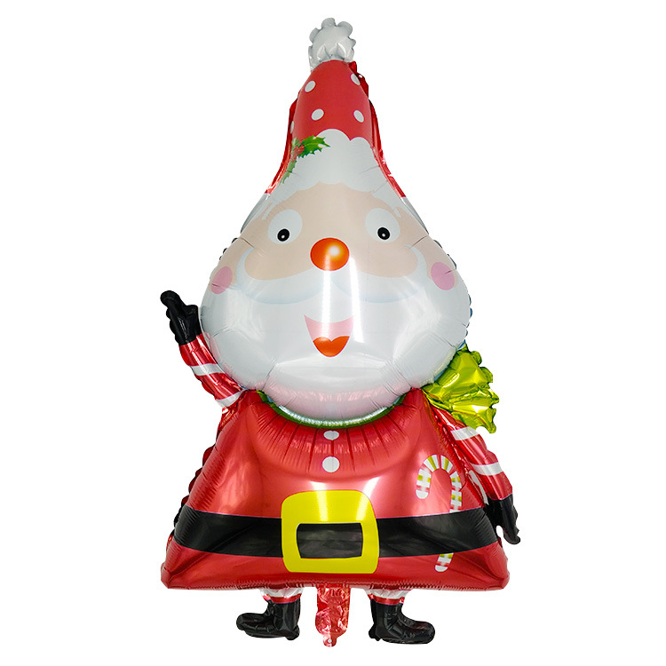 异形气球-围脖圣诞老人