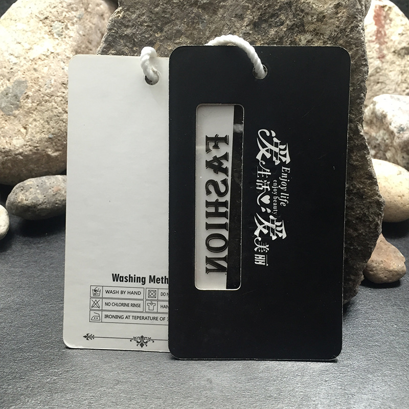Factory direct selling tag design clothing tag custom women's…