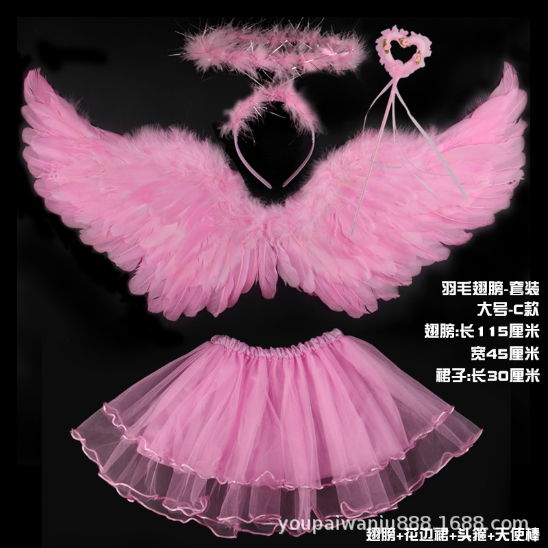 Ласточка розовая + палочка-сердце + гирлянда - кружевная юбка