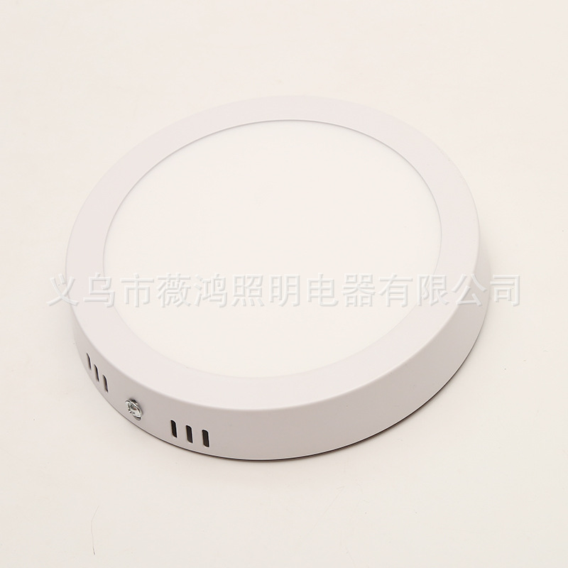 Simple incrustado blanco cálido ultra-Delgado panel de luz 12W18Wled downlight de techo de montaje abierto fundición de aluminio de ventas directas de la fábrica